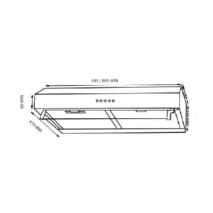 CM C3-PUSH-BUTTON-90-CM-SS