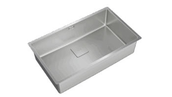 Teka 3-in-1 installation stainless steel sink with SofTexture finish|FlexLinea RS15 71.40 M-XT 1B PureClean