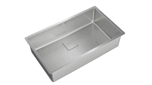 Teka 3-in-1 installation stainless steel sink with SofTexture finish|FlexLinea RS15 71.40 M-XT 1B PureClean