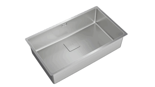 Teka 3-in-1 installation stainless steel sink with SofTexture finish|FlexLinea RS15 71.40 M-XT 1B PureClean