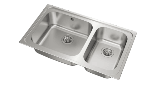 Teka Inset Stainless Steel Sink with two bowls|Classic 2B 86