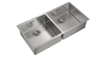 Teka Undermount stainless steel sink with two bowls|Be Linea RS15 2B 860