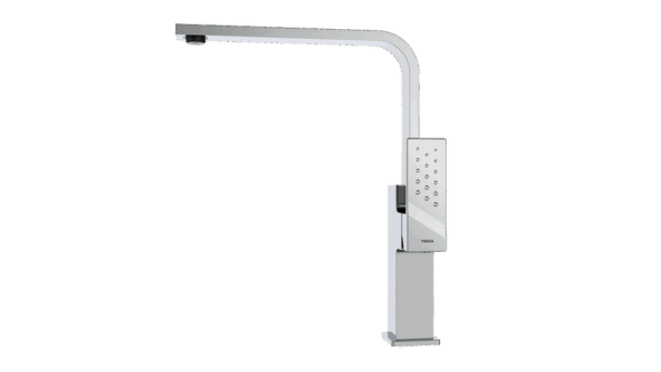 Teka Single Lever Kitchen Tap with slim swivel high spout and cube body|Brooklyn BKY 915
