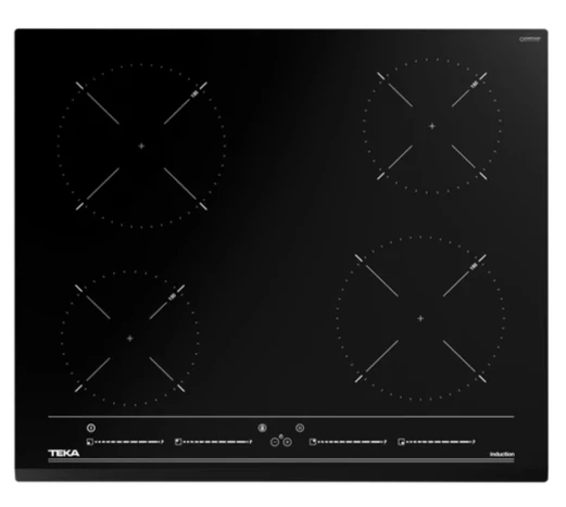 Teka 60cm Induction Hob with Direct Functions MultiSlider and 4 zones|IZC 64010 BK MSS