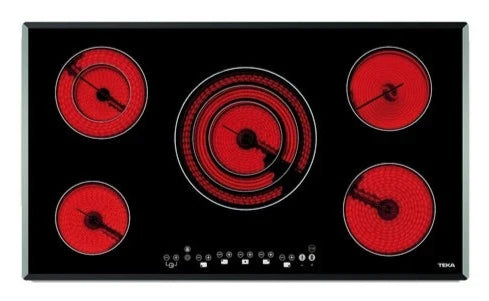 Teka 90cm Vitroceramic Hob with 5 zones and Touch Control|TR 951