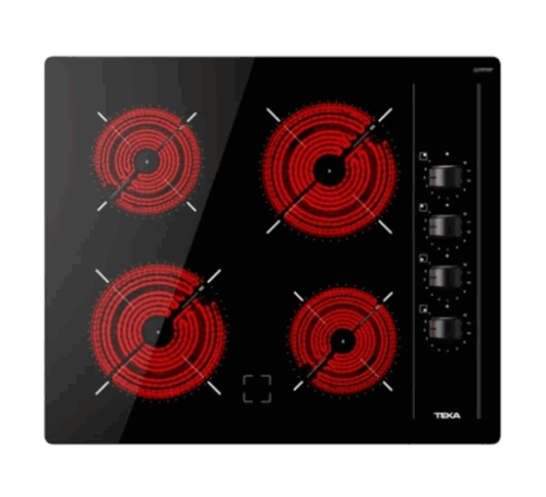 Teka Vitroceramic hob with 4 zonesl in 60 cm|TBC 64000 XFL