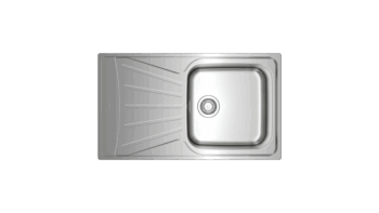 Teka Inset reversible sink with matt finish in 50 cm|Starbright 50 E-XN 1B 1D