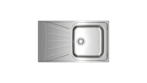 Teka Inset reversible sink with matt finish in 50 cm|Starbright 50 E-XN 1B 1D