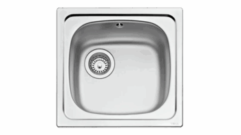 Teka Inset sink with matt finish in 45 cm|Starbright 45 E-XN 1B