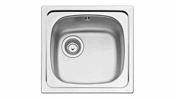 Teka Inset sink with matt finish in 45 cm|Starbright 45 E-XN 1B