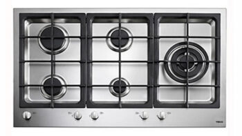 Teka Gas hob with 5 cooking zones and triple ring burner in 90 cm of butane gas|EW 90 5G AI AL TR CI
