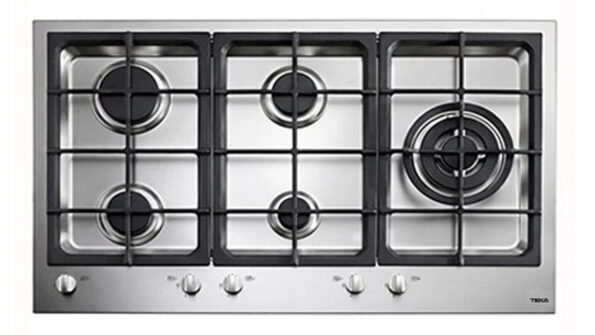 Teka Gas hob with 5 cooking zones and triple ring burner in 90 cm of butane gas|EW 90 5G AI AL TR CI