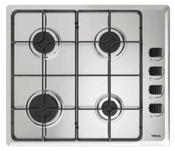 Teka Gas hob with 4 cooking zones and auto ignition|HLX 640 KB