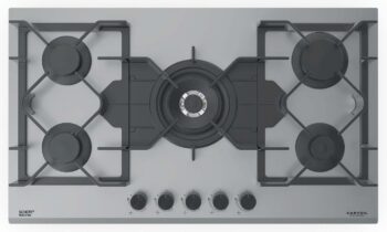 Carysil TI HO GS 90 5Z TG gas hob