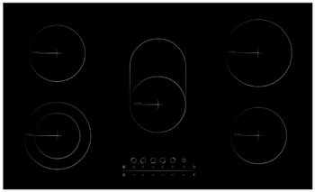 Carysil VC HO EL 90 5Z BG ceramic hob