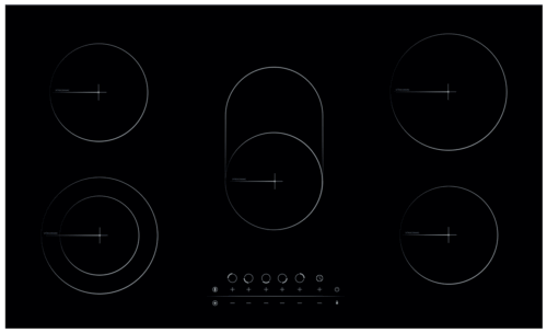 Carysil VC HO EL 90 5Z BG ceramic hob